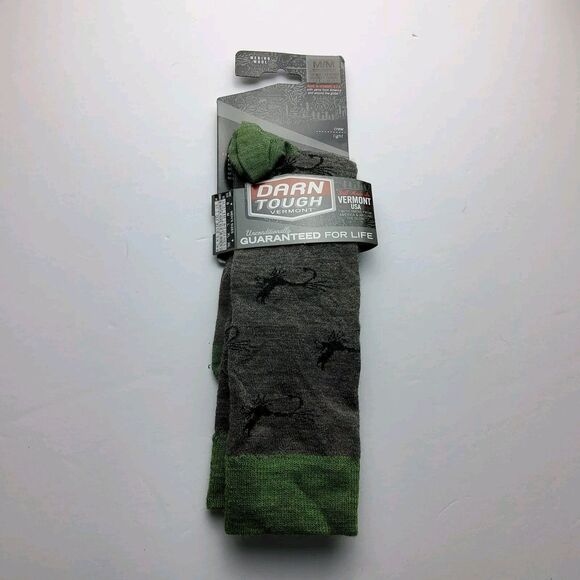 Darn Tough Wool Blend 1671 Light Crew Socks Fly Fishing Sz M (M8-9.5, W10-11.5) - Picture 1 of 6